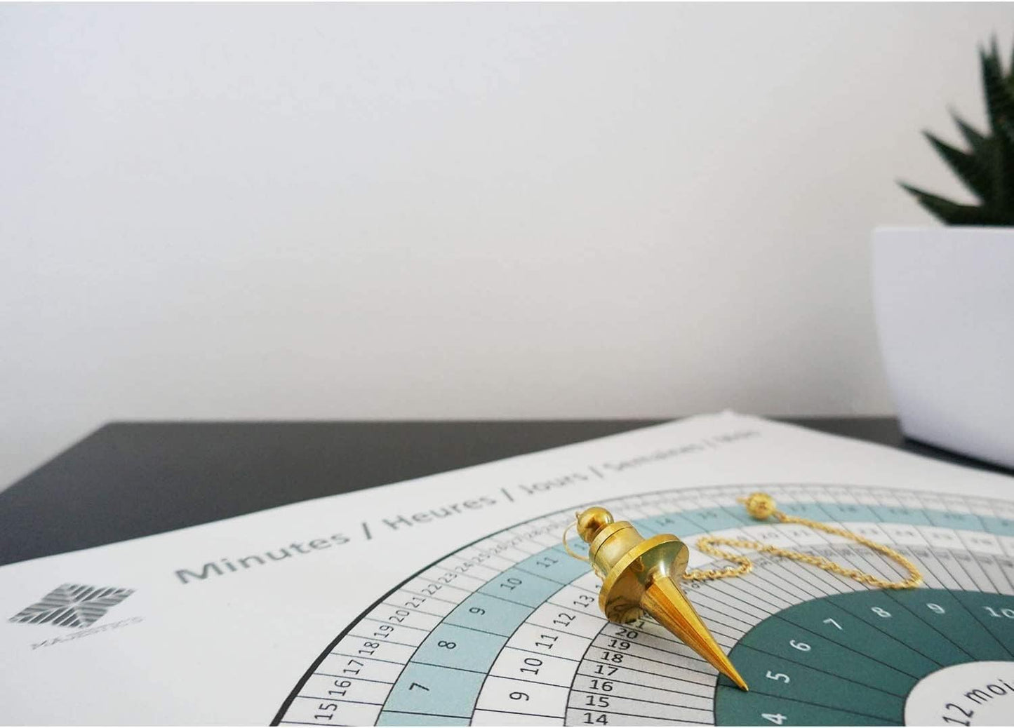 Deluxe Browser Wands & Divinatory Radiesthesia Pendulum FIND Professional SOURCIER Pack – French Brand