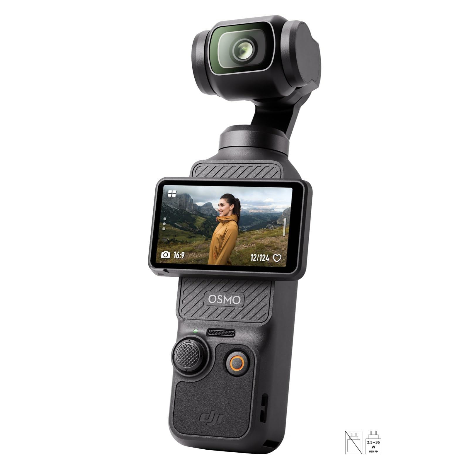 DJI Osmo Pocket 3 Créateur Bundle, camera vlog CMOS 1'' et Vidéo 4K/120 ips, digital et petite, Stabilisation à 3 axes, Suivi Facial/Objet, MAP rapide, avec Micro pour un Son net